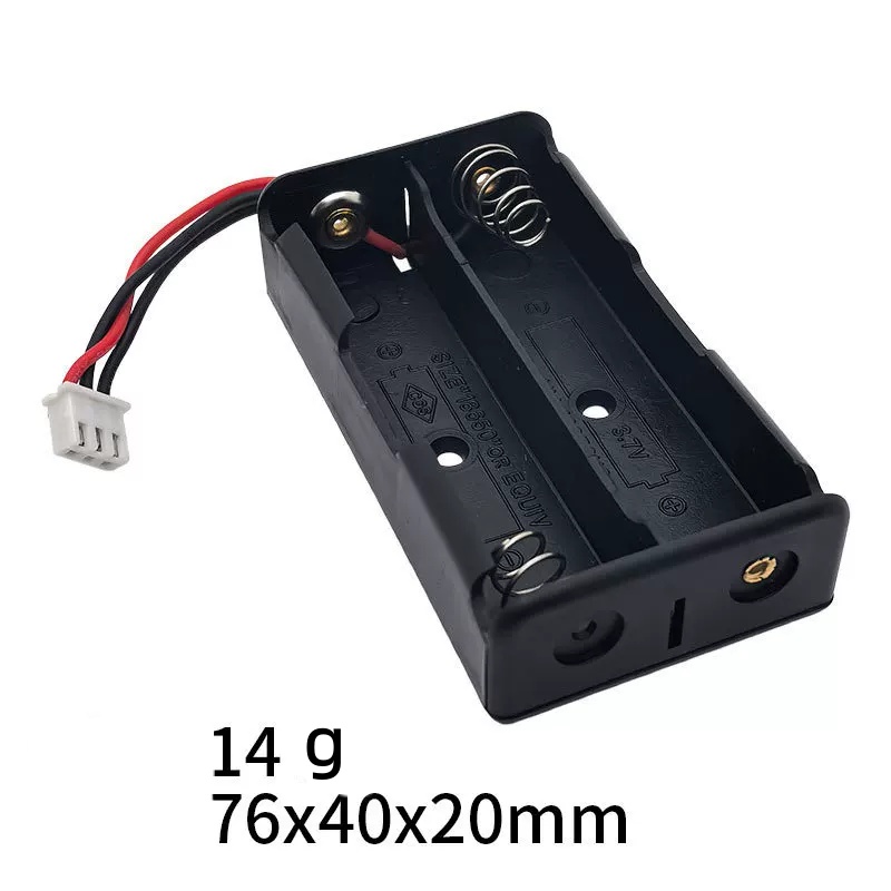 Shelly Plug - Caixa de Bateria 2S 18650 para