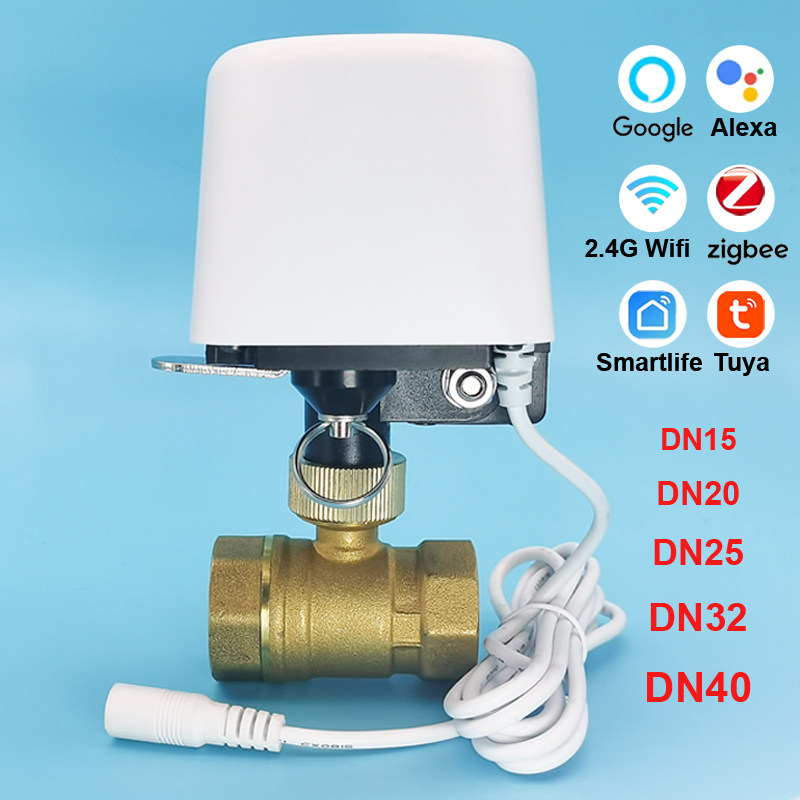 Válvula de Água Tuya Zigbee Wi - Home Assistant Tuya avaliação e preço