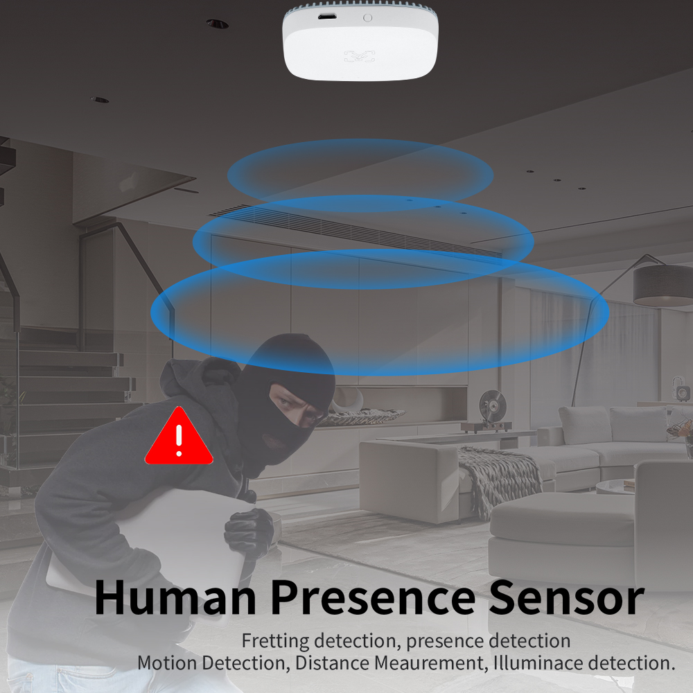 24g mmwave radar sensor de pre - Home Assistant Tuya avaliação e preço