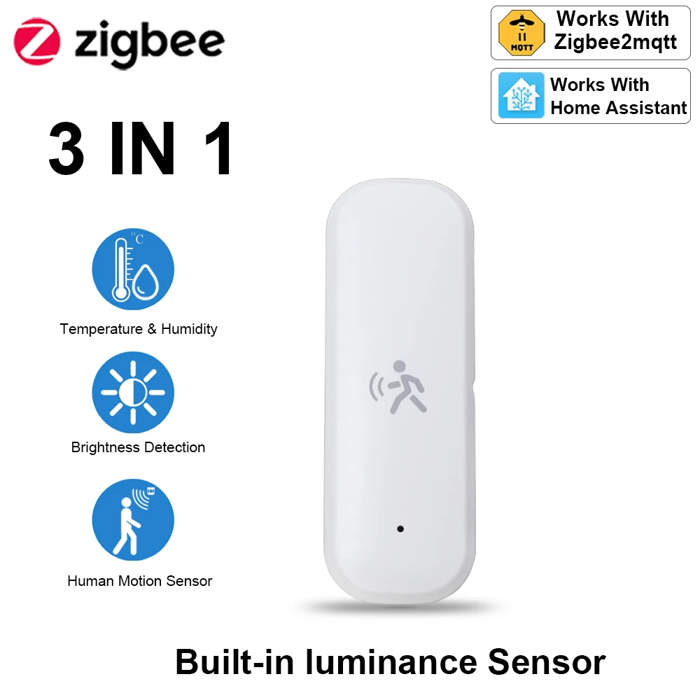 Zigbee inteligente pir sensor  - Home Assistant Tuya avaliação e preço