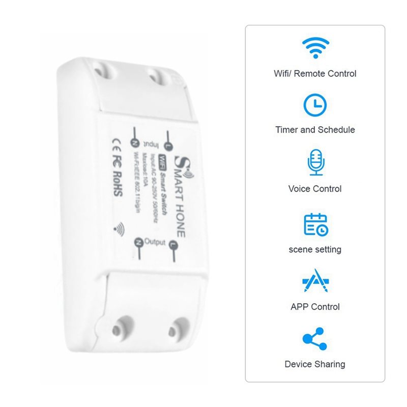 AB33-4X Interruptor Inteligent - Smart Relay Tuya avaliação e preço