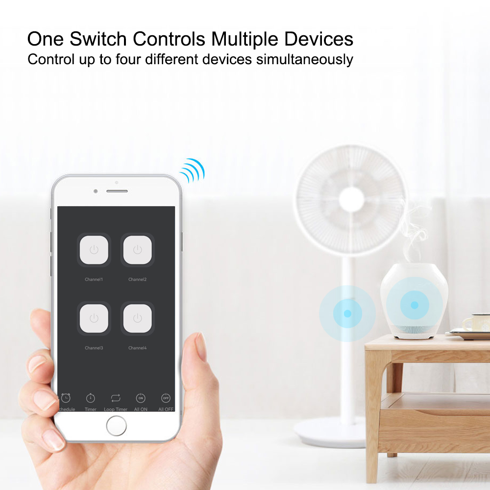 4ch wifi/zigbee relé inteligen - Tuya 4 Channel avaliação e preço