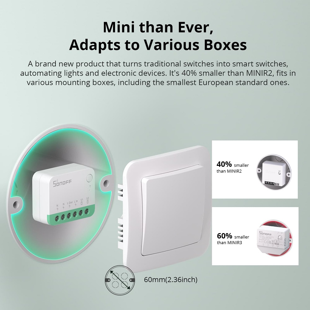 SONOFF MINIR4M MINI Extreme In - Sonoff avaliação e preço