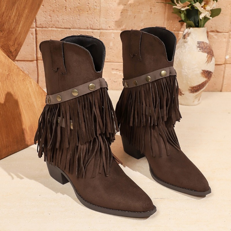 Botas de Calça com Franjas Vin - Tasmota avaliação e preço